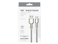 Kaabel WESTROM USB-A to Type-C, 1m