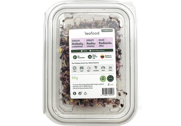 Redisevõrsed LEAFOOD 50g