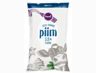 Piim 2,5% FARMI 1l kiles