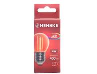 LED pirn G45 E27 4W 400lm HENSKE