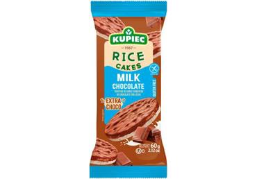 Riisivahvlid piimašokolaadiga KUPIEC60g