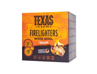Süüterullid TEXAS CLUB Wood Wool 32tk