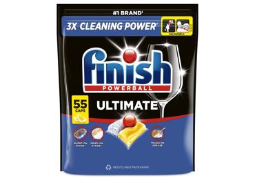 Nõudepes.tabl.FINISH Ultimate Lemon 55tk