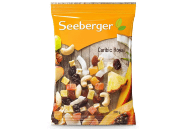Pähkli-puuviljade segu SEEBERGER200g
