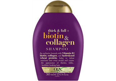 Šampoon OGX Biotin & Collagen 385ml