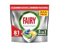Kapslid FAIRY Platinum Lemon 81tk