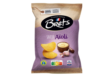 Kartulikrõpsud küüslaugumaits.Brets 125g