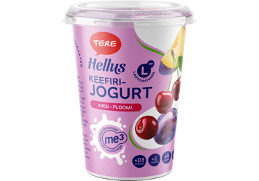 Keefirijogurt Hellus kirs.ploomiTERE380g