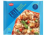 Külm.pitsa FRYTASTIC kana-juustu, 210g