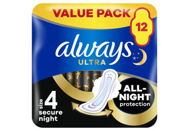 Hüg.sidemed ALWAYS Ultra Night S4 12tk - 1