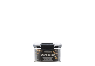 Säilituspurk UNIWELL Clip 460ml