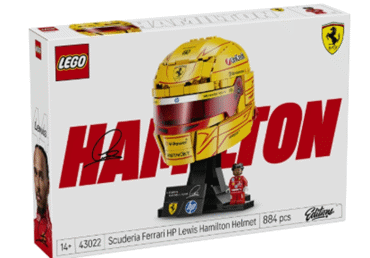 Konstr.LEGO Lewis Hamiltoni kiiver 43022 - 1