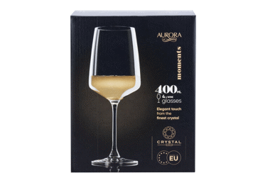 Veinipokaalid AURORA Moments 400ml 4tk - 1