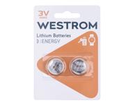 Patareid WESTROM CR2032,2tk,3V