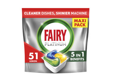 Kapslid FAIRY Platinum Lemon 51tk