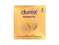 Kondoomid DUREX Sensual 3tk