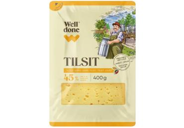 Juust Tilsit WELL DONE viilutatud, 400g