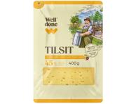 Juust Tilsit WELL DONE viilutatud, 400g