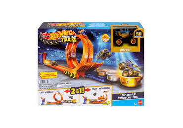 Monster Trucks surmasõlmerada HOT WHEELS - 1