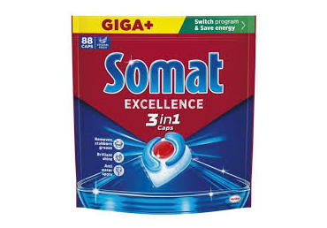 Kapslid SOMAT Excellence 3in1 88tk