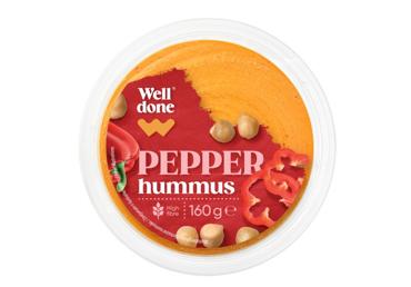 Hummus paprikaga WELL DONE,160g