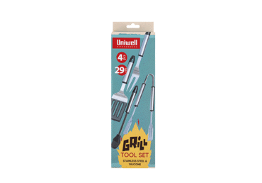 Grillitarvete komplekkt  UNIWELL 29cm - 1