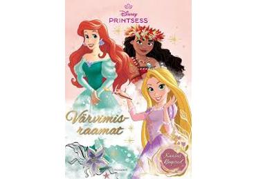 Raamat Disney printsess. Värvimisraamat