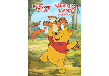 Raamat Karupoeg Puhh. Värvimisraamat