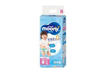 Püksmähk.MOONY AirfitGirl XL12-22kg 38tk