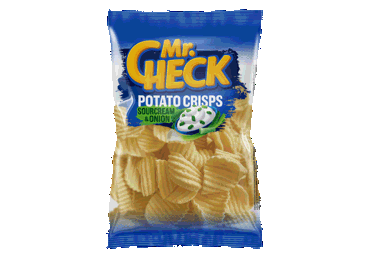 Kartulikrõpsud hapukoor/sib.MR.CHECK150g