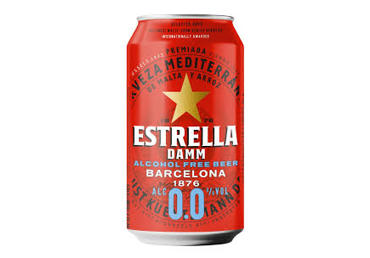 Alkoholivaba õlu ESTRELLA Damm 0.0%500ml