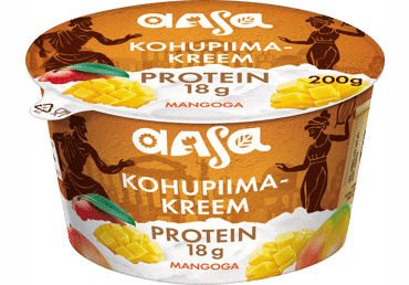 Kohupiimakreem AASA mangoga0.8 % 200g