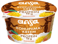 Kohupiimakreem AASA mangoga0.8 % 200g