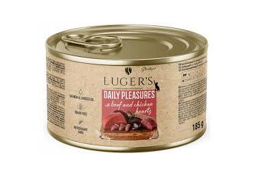 Kassisööt LUGER’S veiseliha-kanasüda185g