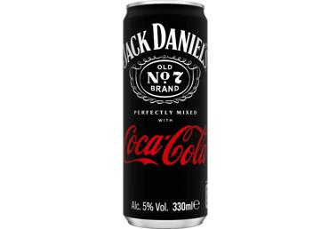 Alk.kok.JACK DANIEL'S Coca-Cola 5% 330ml
