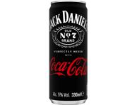 Alk.kok.JACK DANIEL'S Coca-Cola 5% 330ml