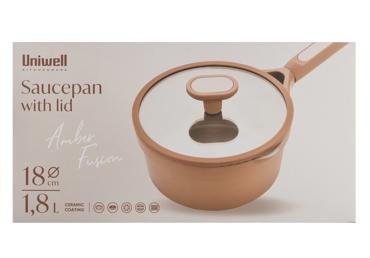 Kastmepott kaanega UNIWELL 18cm 1.8L - 1