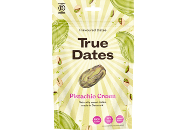 Kuiv.datlid Pistachio TRUE DATES 100g