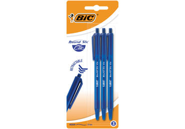 Pastapliiatsid BIC sinine 3tk
