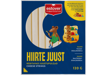 Juustupulgad HIIRTE JUUST 120g