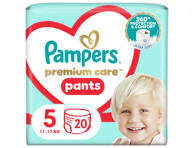 Püksmähkmed PAMPERS PC S5 12-18kg,20tk