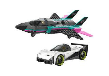 Konstruktor LEGO Hävitaja vs auto 60489 - 2