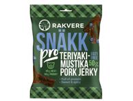 Teriyaki-mustika pork jerky RAKVERE, 50g