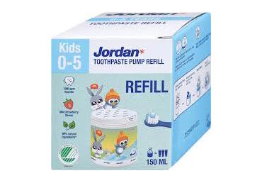 Hambapasta täide JORDAN Kids 0-5a,150ml
