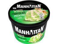 Jäät.MANHATTAN valge soko.pistahio, 700g