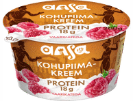 Kohupiimakreem AASA vaarikatega0.8% 200g