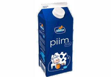 Piim ALMA 2,5%, 1,5L