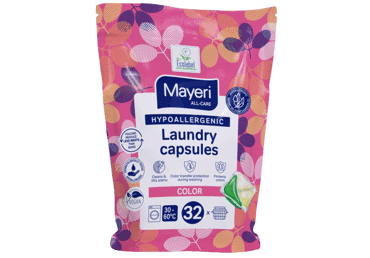 Pesukapslid MAYERI All Care Color 32tk
