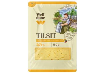 Juust Tilsit 45% WELL DONE 150g viil.