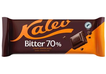 Tume šokolaad Bitter 70% KALEV 190g